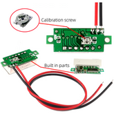 0,28 Zoll DC-LED-Digitalvoltmeter, 0-100 V, Spannungstester für mobile Autos
